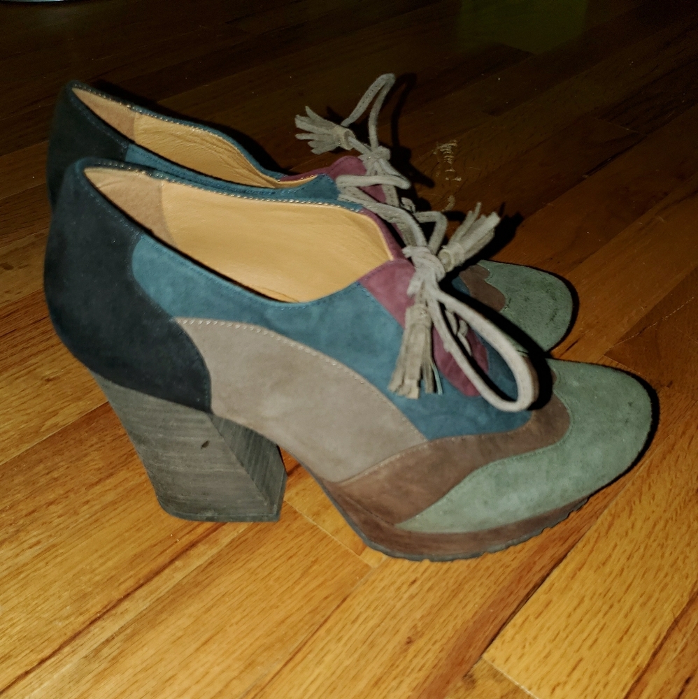 Earthie Multi-Color Vintage Shoe